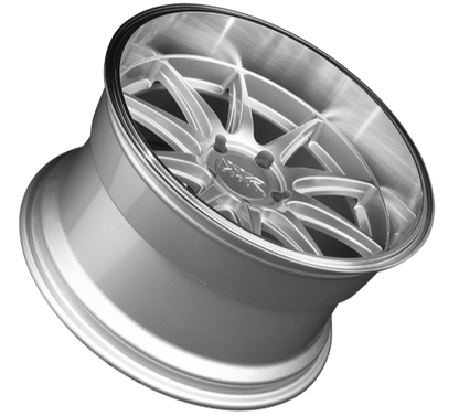XXR 527D Wheel Silver / Machined Lip 20x9 +35 5x4.5