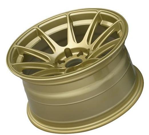 XXR 527 Wheel Gold 17x7.5 +40 4x100,4x114.3