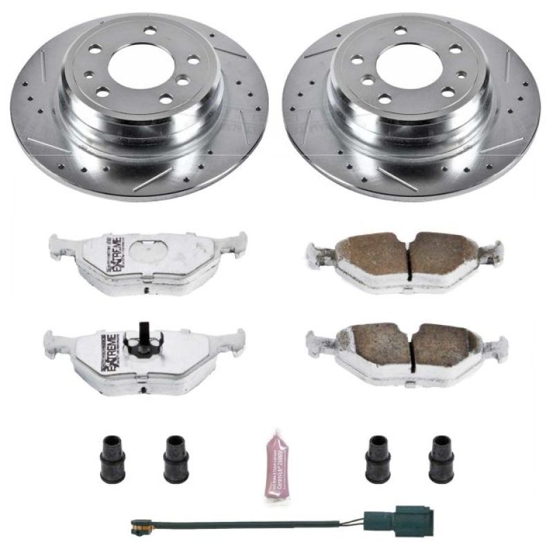 PowerStop PSB Z26 Street Warrior Kit Brakes, Rotors & Pads Brake Kits - Performance D&S main image