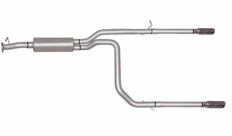 Gibson 00-05 Chevrolet Astro Base 4.3L 2.5in Cat-Back Dual Split Exhaust - Stainless 65608 Main Image