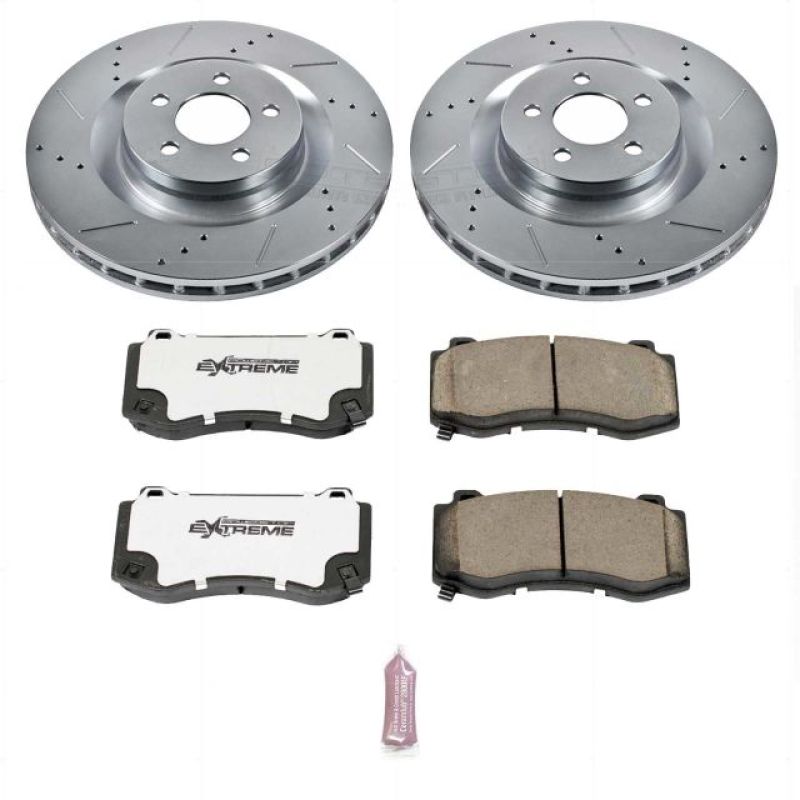 PowerStop PSB Z26 Street Warrior Kit Brakes, Rotors & Pads Brake Kits - Performance D&S main image