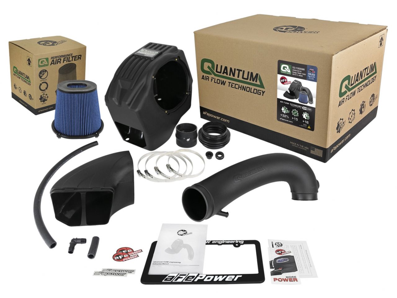 aFe Quantum Pro 5R Cold Air Intake System 09-18 Dodge R 1500 V8-5.7L