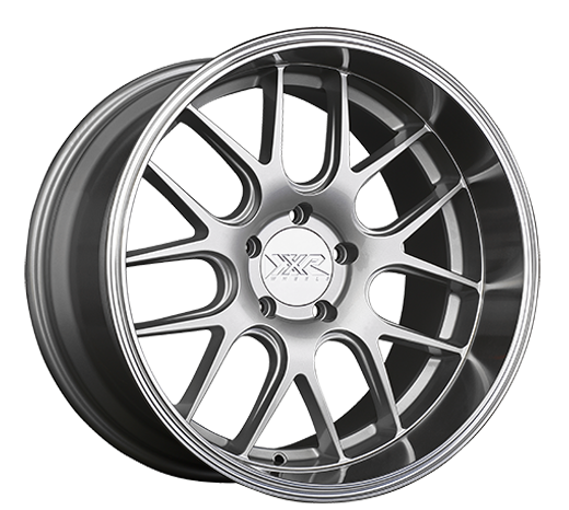XXR 530D Wheel Silver / Machined Lip 18x9 +35 5x112