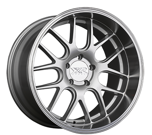 XXR 530D Wheel Silver / Machined Lip 19x9 +20 5x4.5