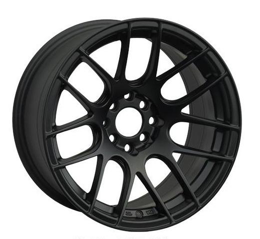 XXR 530 Flat Black Wheel 9.75x17 +25 5x100,5x114.3