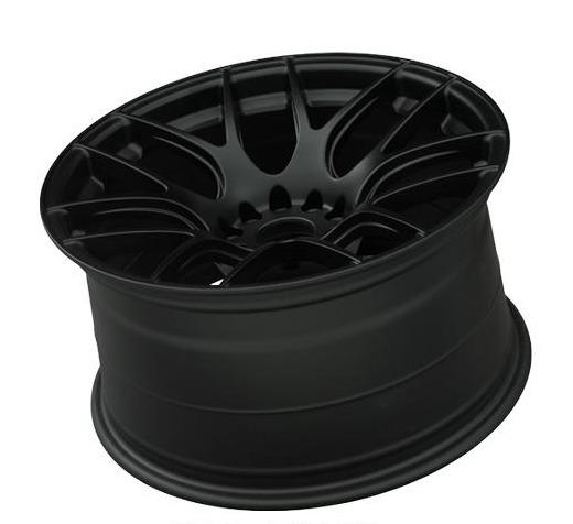 XXR 530 Wheel Flat Black 19x8.75 +15 5x4.5,5x120
