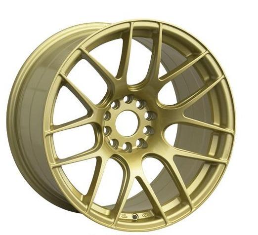 XXR 530 Gold Wheel 7.5x18 +38 5x100,5x114.3