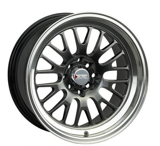 XXR 531 Wheel Chromium Black / Machined Lip 17x8 +25 5x100,5x114.3