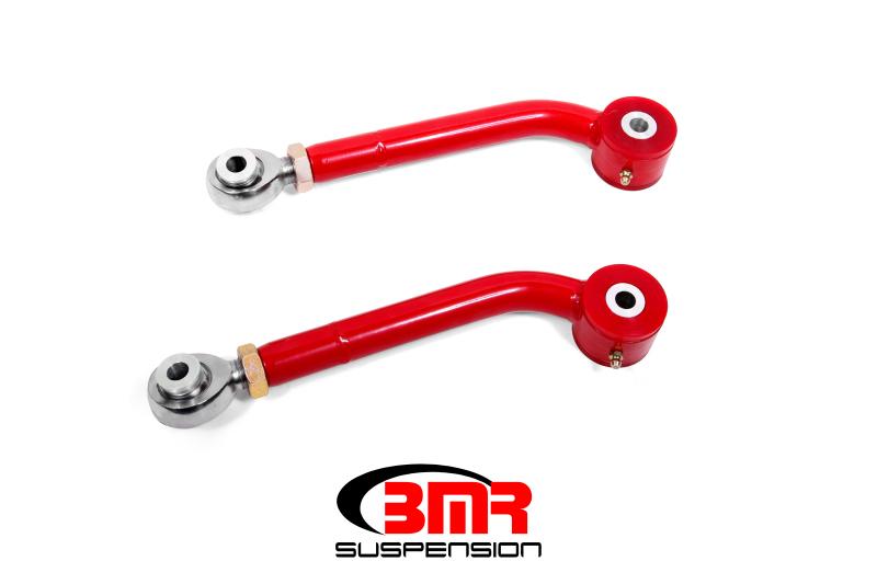 BMR 08-17 Challenger Upper Trailing Arms w/ Single Adj. Poly/Rod Ends - Red UTA111R Main Image