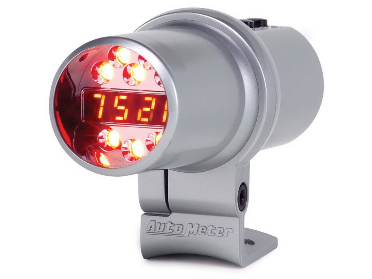 Autometer Shift Light, Digital W/ Amber Led, Slvr, Dpss Level 1