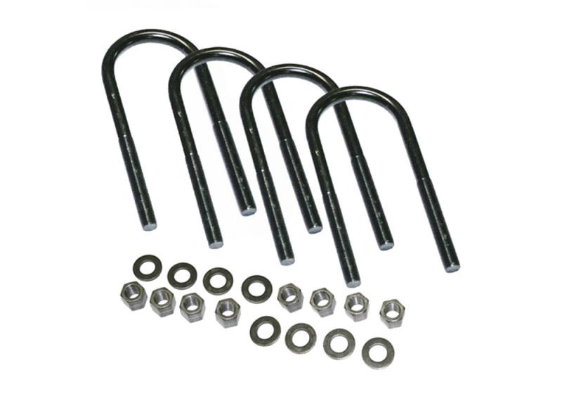 Superlift U-Bolt 4 Pack 5/8x3-7/8x14 Round w/ Hardware 11844 Main Image