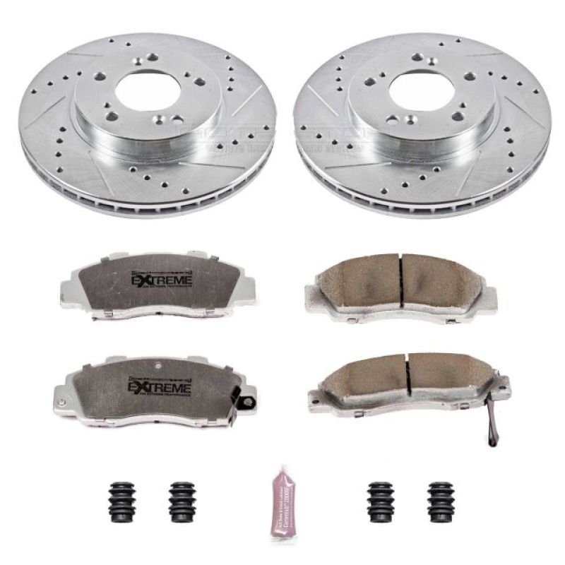 PowerStop PSB Z26 Street Warrior Kit Brakes, Rotors & Pads Brake Kits - Performance D&S main image