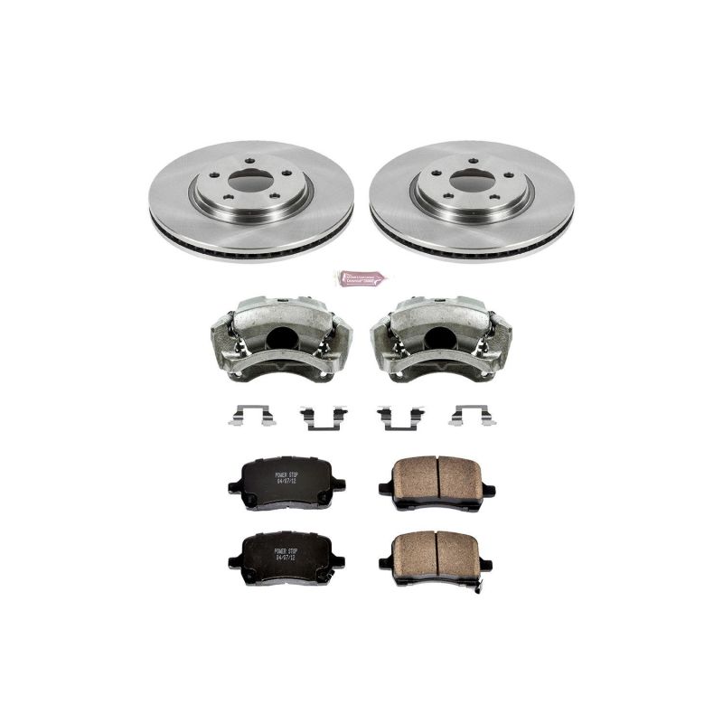 PowerStop PSB Autospecialty Kit w/Cals Brakes, Rotors & Pads Brake Kits - OE main image