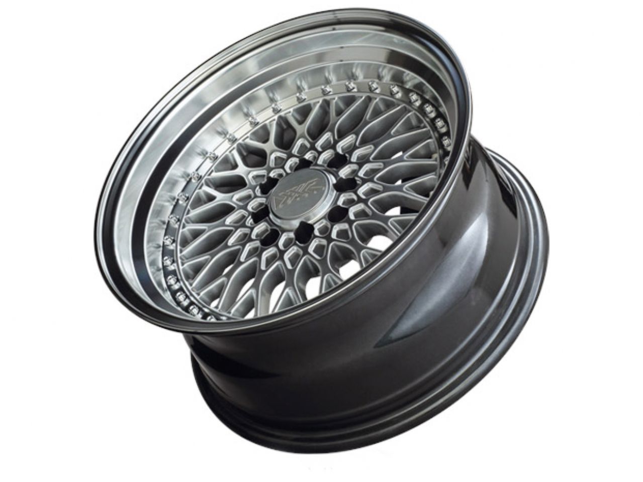 XXR 536 Wheel Hyper Silver / Machined Lip 15x8 0 4x100,4x114.3