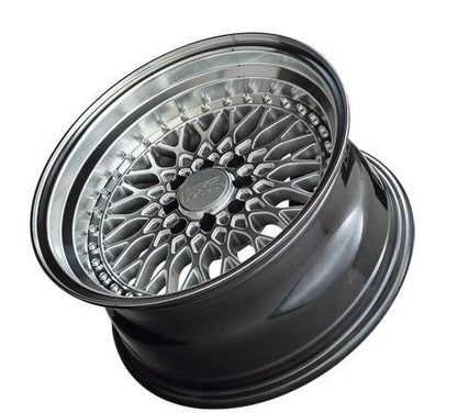 XXR 536 Wheel Hyper Silver / Machined Lip 16x8 0 4x100,4x114.3
