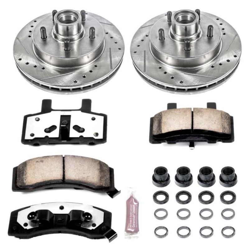 PowerStop PSB Z36 Truck & Tow Kit Brakes, Rotors & Pads Brake Kits - Performance D&S main image