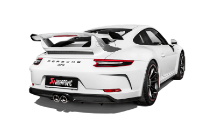 Akrapovic 2018 Porsche 911 GT3 (991.2) Slip-On Race Line (Titanium) w/o Tail Pipe Set S-PO/TI/8 Main Image