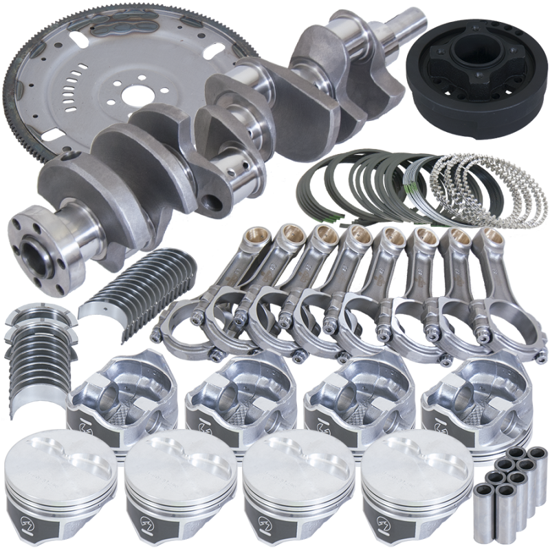 Eagle Ford 302 V-Rib Belts 164 Tooth Flexplate Balanced Rotating Assembly 5.400in I-Beam Stndrd Bore B16422LA000 Main Image