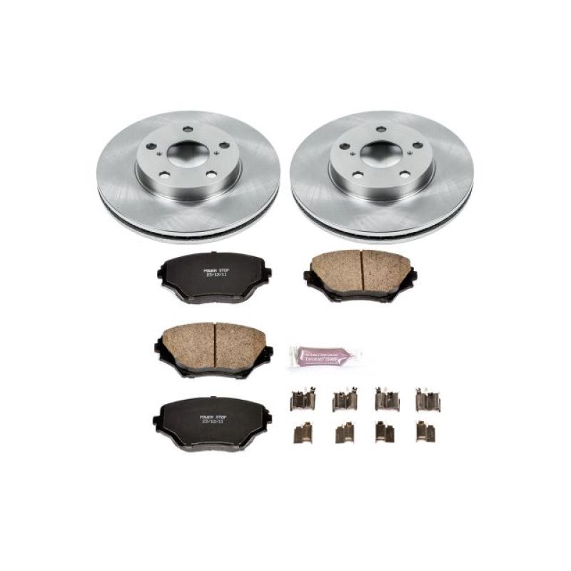 PowerStop PSB Autospecialty Kit Brakes, Rotors & Pads Brake Kits - OE main image