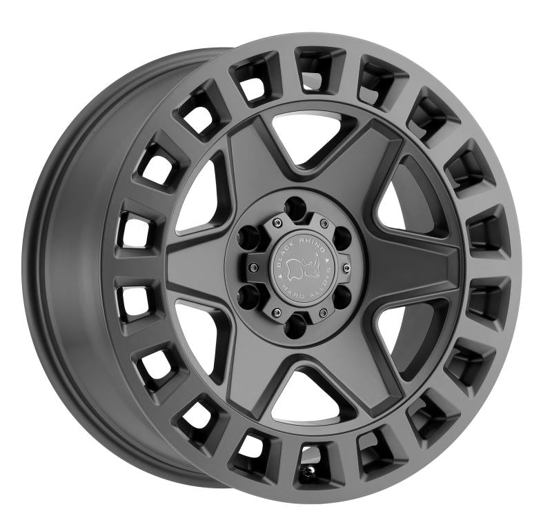 Black Rhino York 17x8.0 6x130 ET38 CB 84.1 Matte Gunmetal Wheel 1780YRK386130G84 Main Image