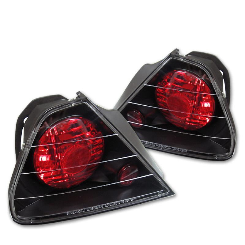 Spyder Honda Accord 98-00 2Dr Euro Style Tail Lights Black ALT-YD-HA98-2D-BK 5004253 Main Image