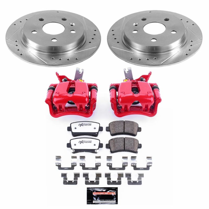 PowerStop PSB Z26 Street Kit w/Cals Brakes, Rotors & Pads Brake Kits - Performance D&S main image