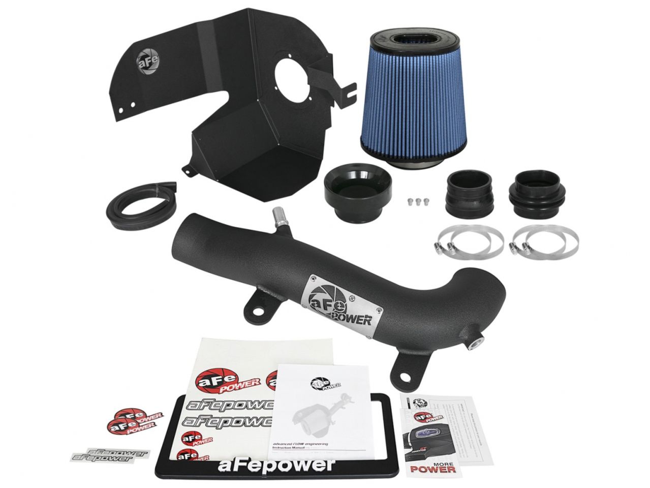 aFe Cold Air Intake System w/ 3 IN Black for Magnum FORCE Stage-2XP PRO 5R