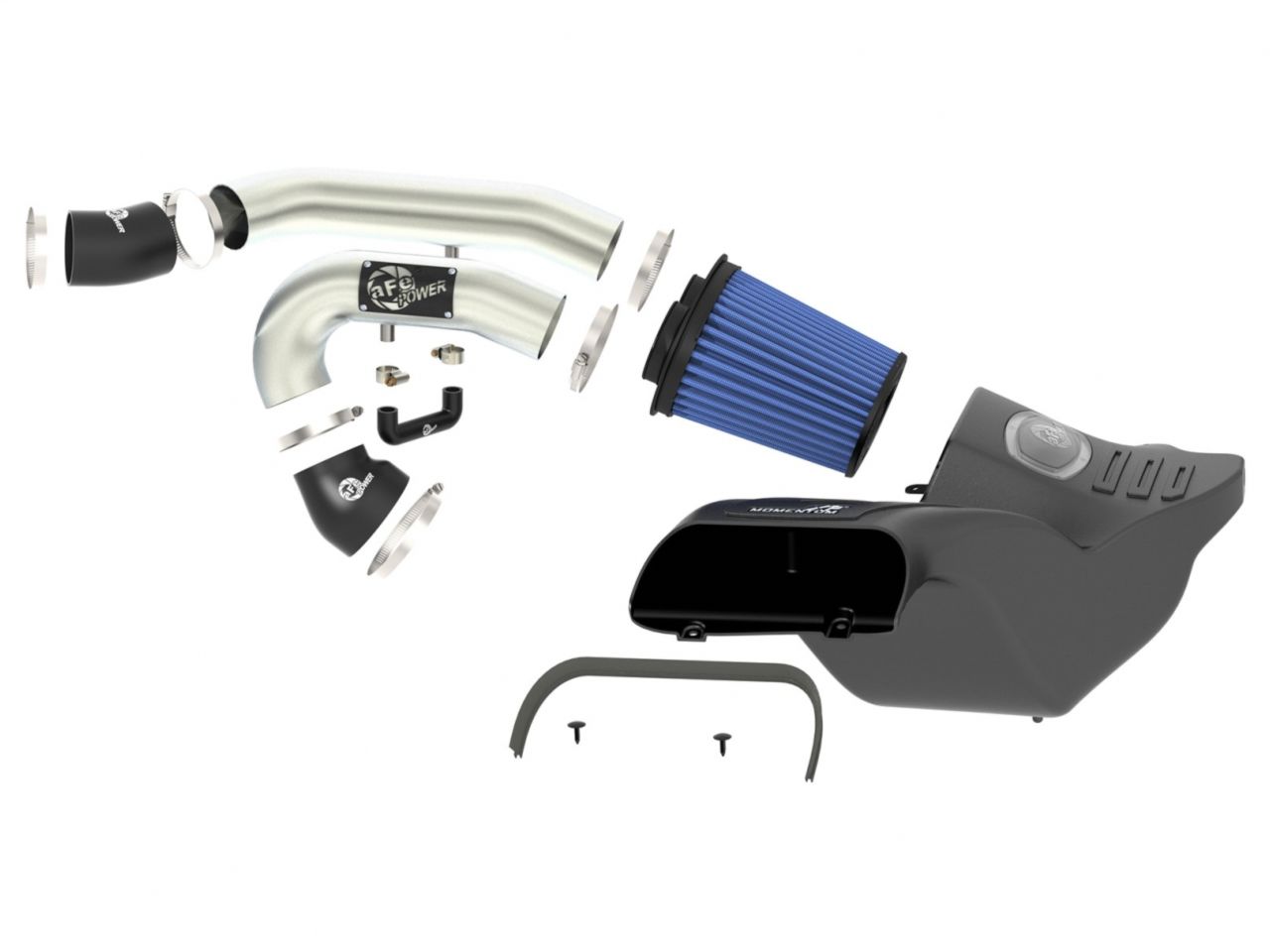 aFe Momentum XP Pro 5R Cold Air Intake System w/ Brushed Aluminum Tubing