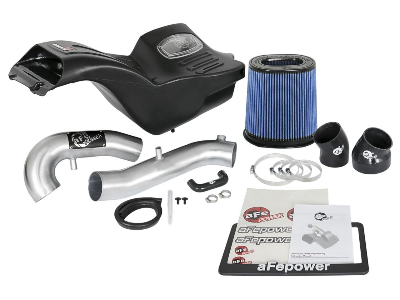 aFe Momentum XP Pro 5R Cold Air Intake System w/ Brushed Aluminum Tubing