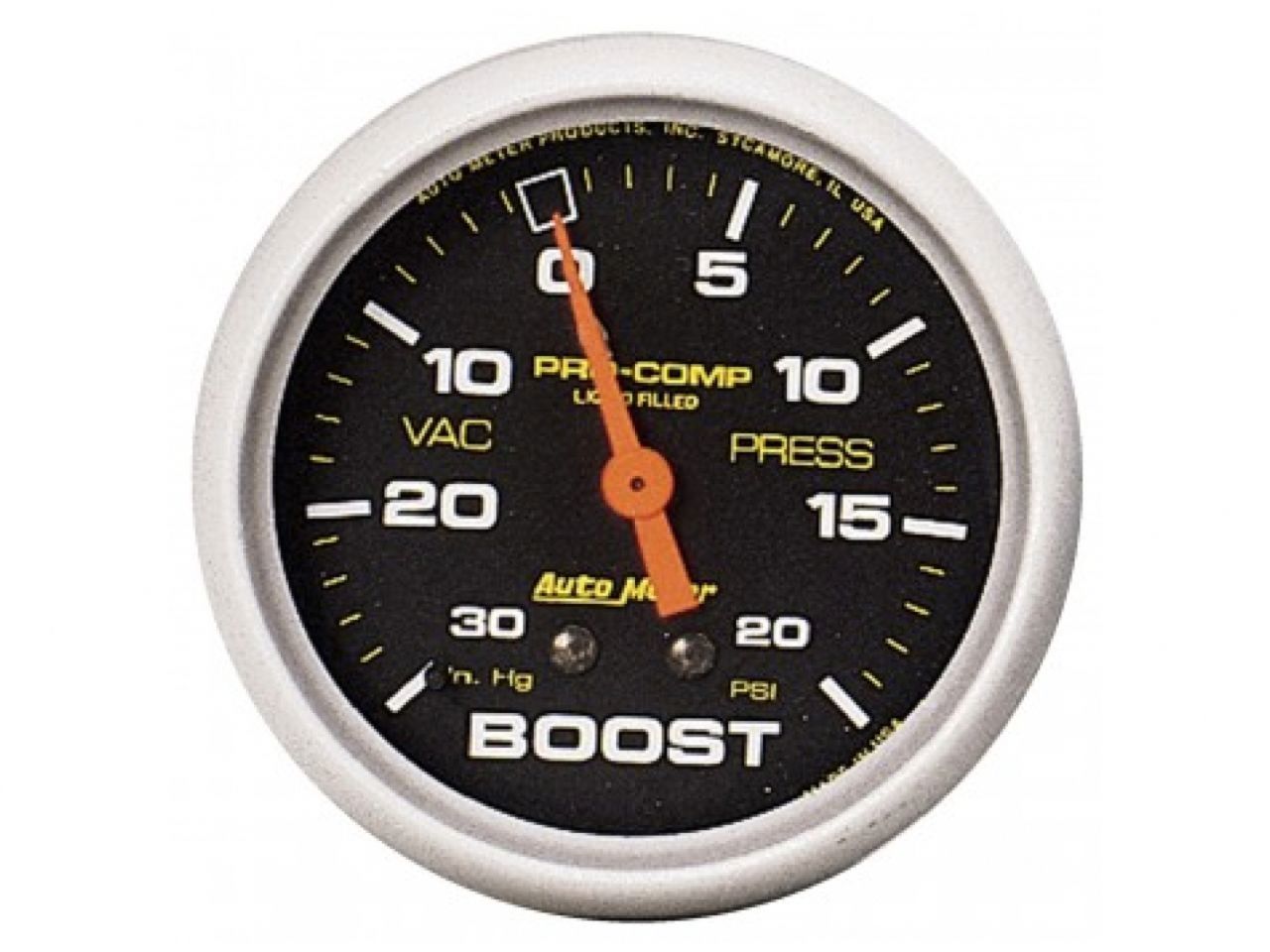 Autometer Boost Gauge 5401 Item Image