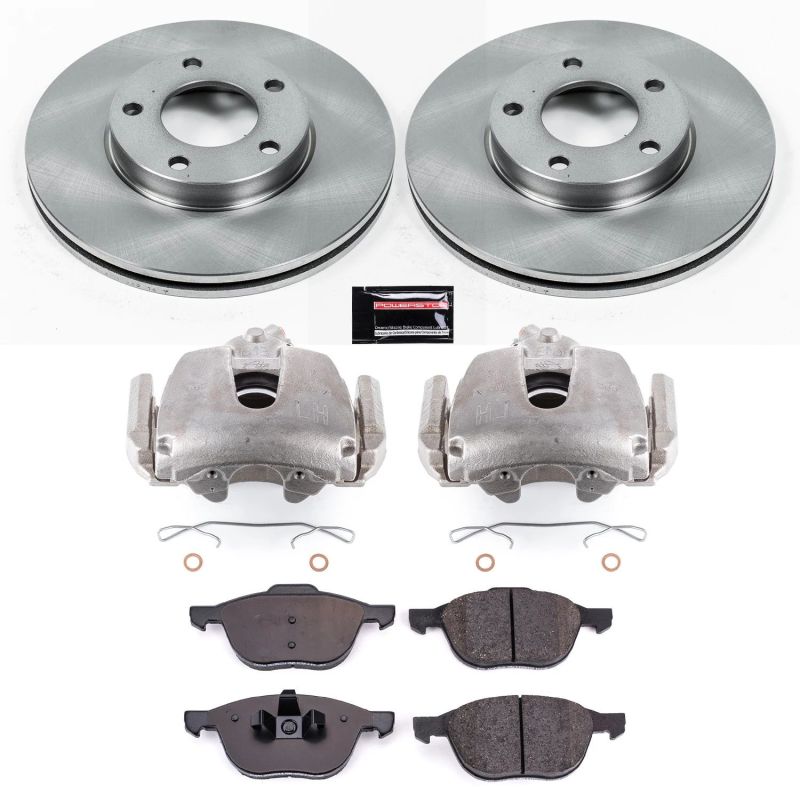 PowerStop PSB Autospecialty Kit w/Cals Brakes, Rotors & Pads Brake Kits - OE main image