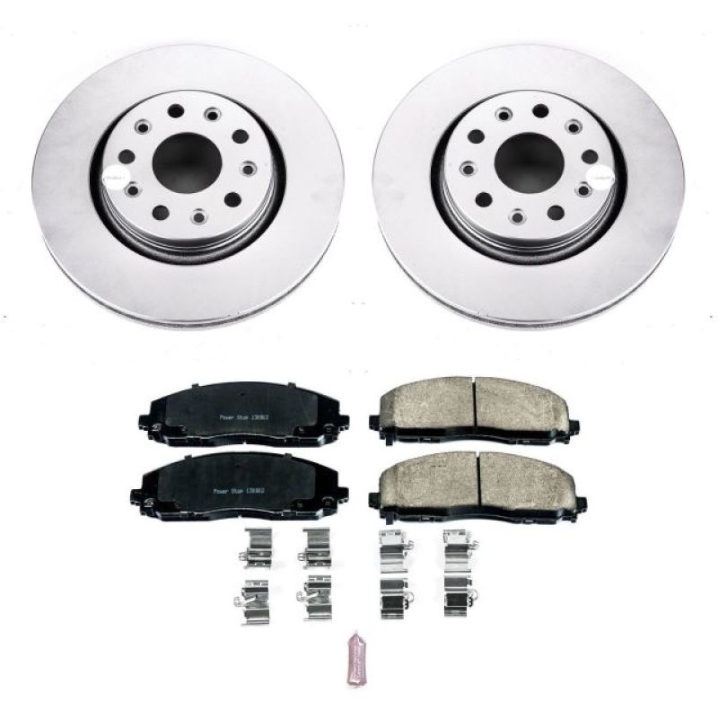 PowerStop PSB Z17 Evolution Coated Kit Brakes, Rotors & Pads Brake Kits - Performance Blank main image