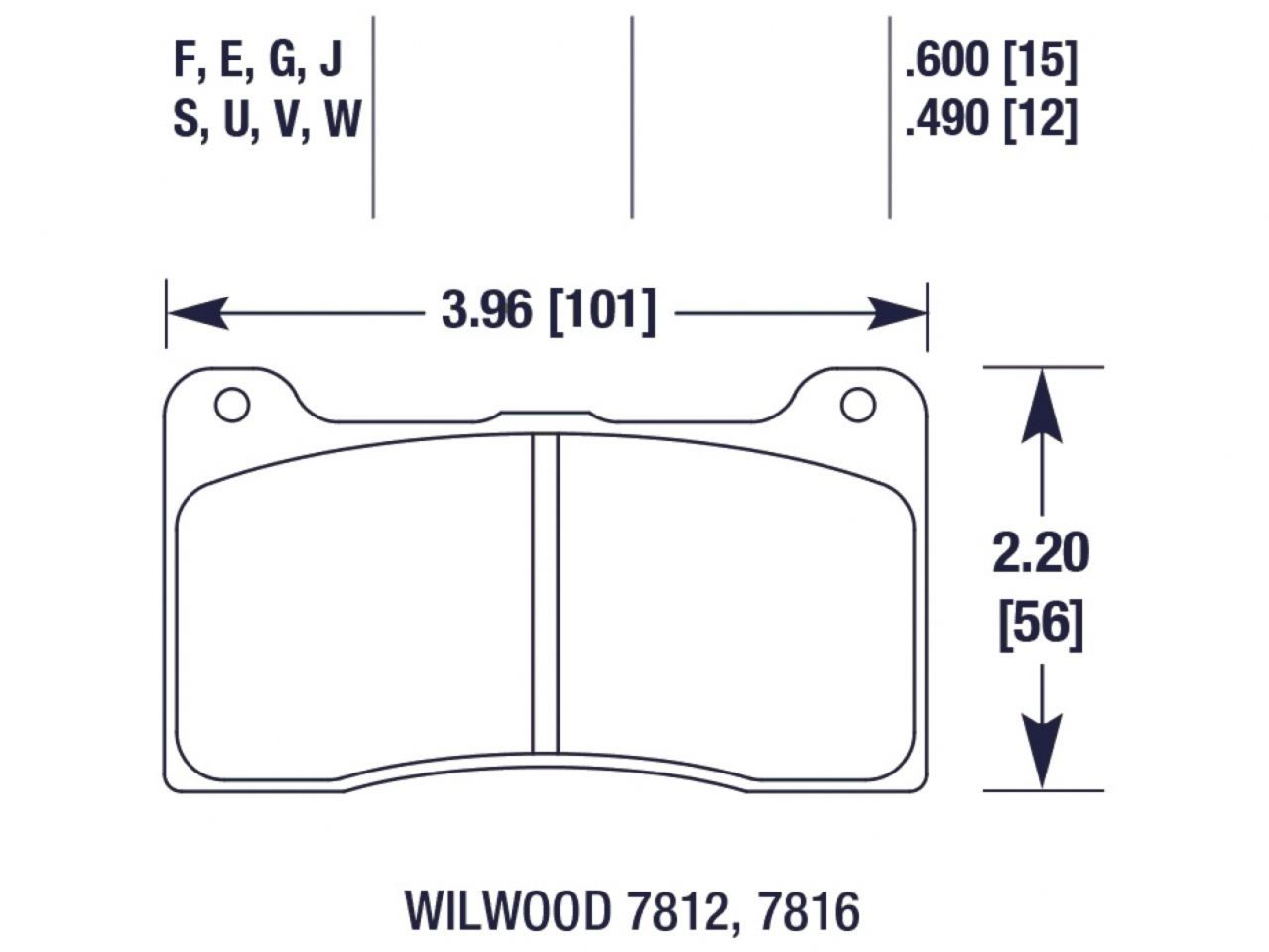 Hawk Brake Pads HB542W.490 Item Image