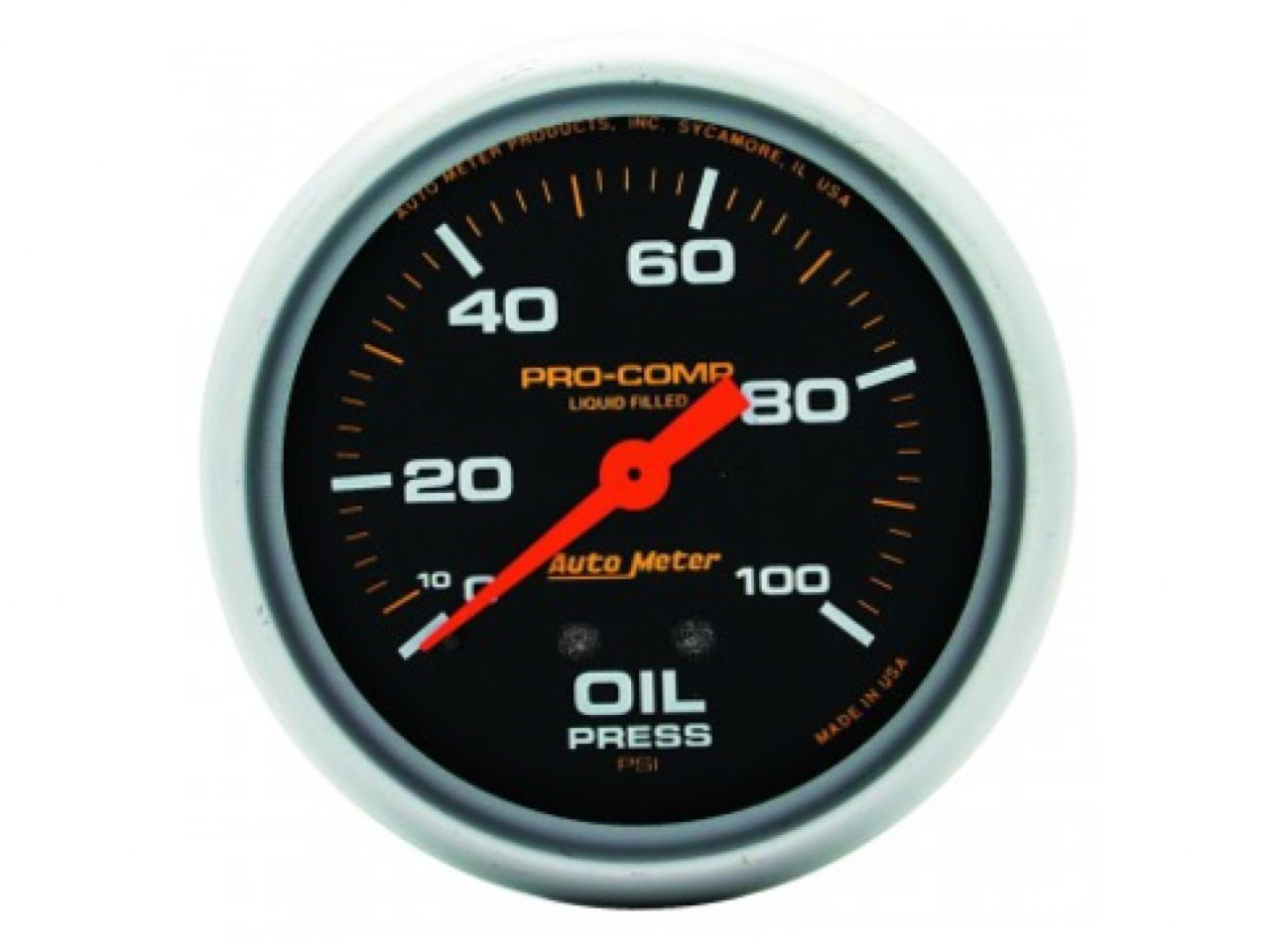 Autometer Oil Pressure Gauge 5421 Item Image