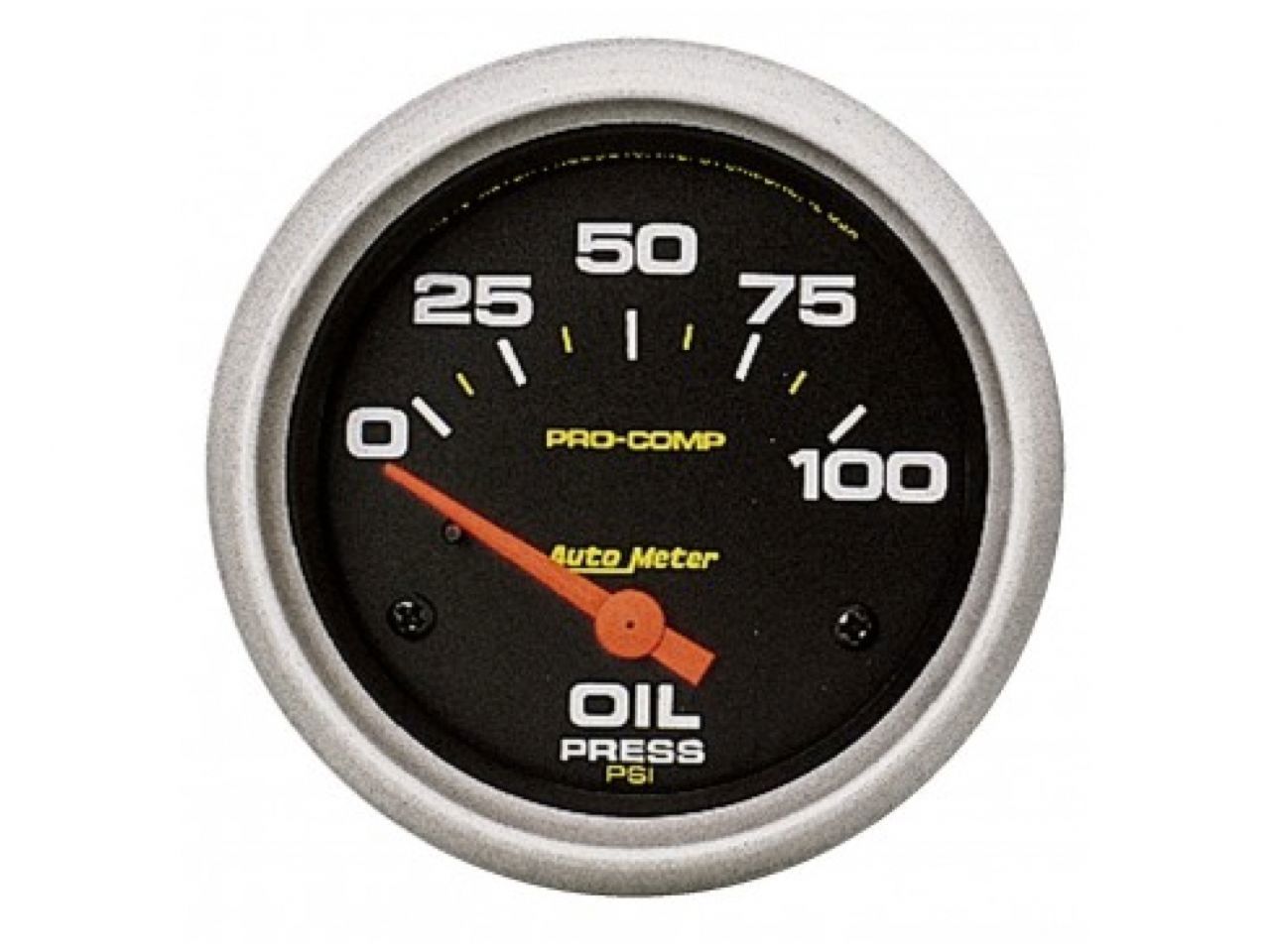 Autometer Oil Pressure Gauge 5427 Item Image