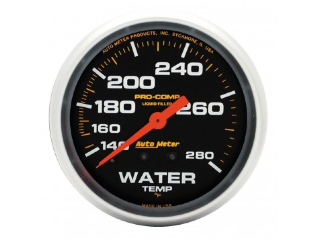 Autometer Water Temp Gauge 5431 Item Image