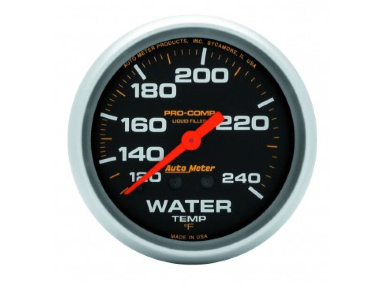 Autometer Water Temp Gauge 5433 Item Image