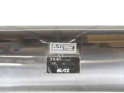 Blitz Nur Spec C-Ti Catback Exhaust System FR-S BRZ (Open Box)