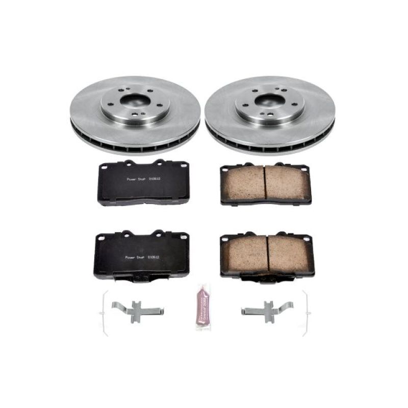 PowerStop PSB Autospecialty Kit Brakes, Rotors & Pads Brake Kits - OE main image