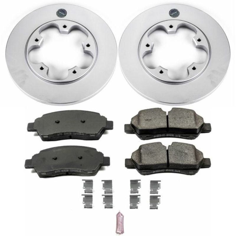 PowerStop PSB Z17 Evolution Coated Kit Brakes, Rotors & Pads Brake Kits - Performance Blank main image