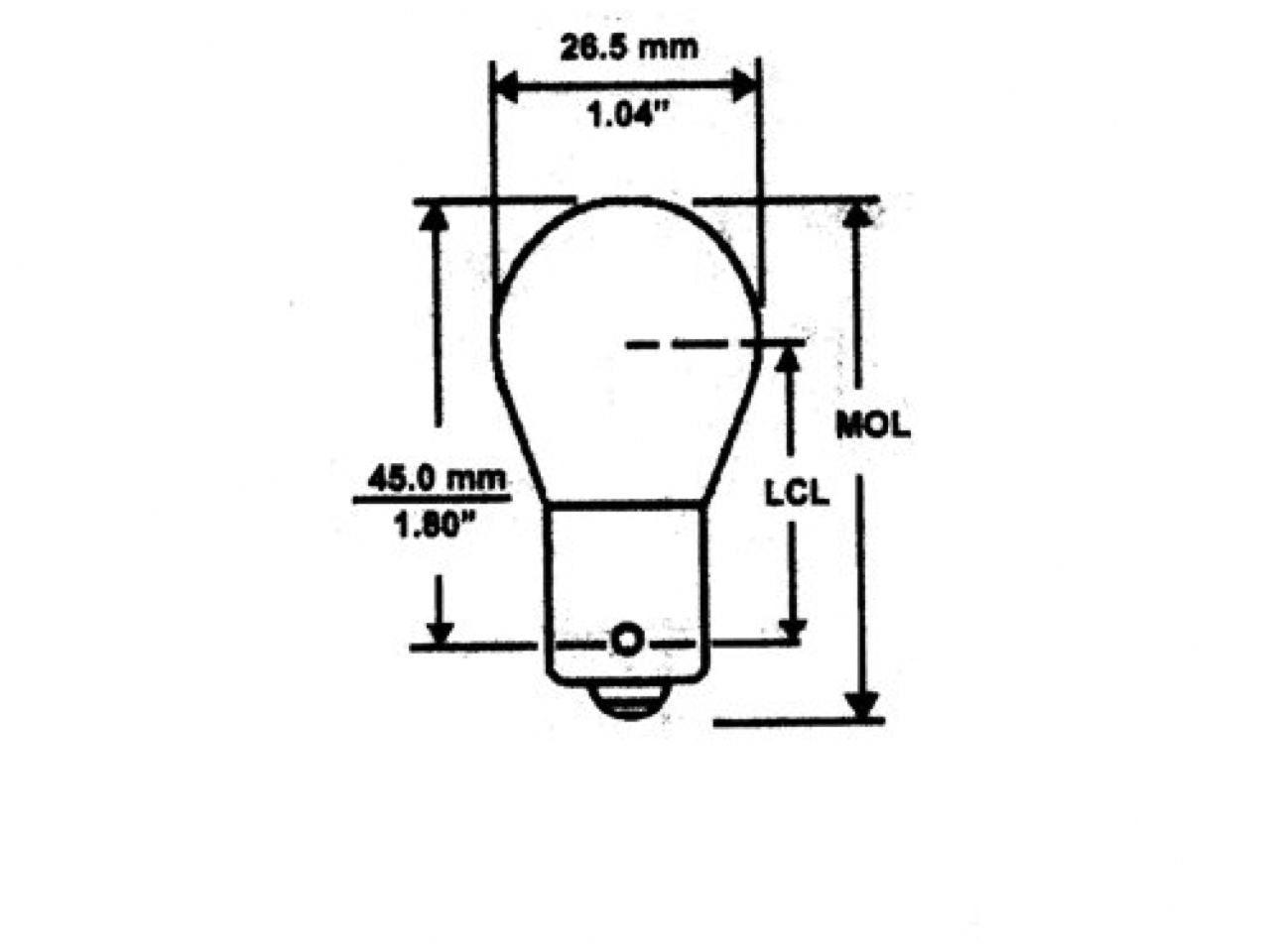 Camco Light Bulbs 54795 Item Image