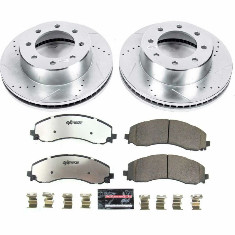 PowerStop PSB Z36 Truck & Tow Kit Brakes, Rotors & Pads Brake Kits - Performance D&S main image