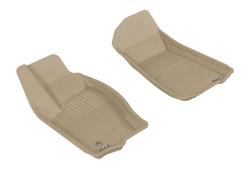 3D MAXpider 2005-2010 Jeep Grand Cherokee Kagu 1st Row Floormat - Tan L1JP00111502 Main Image