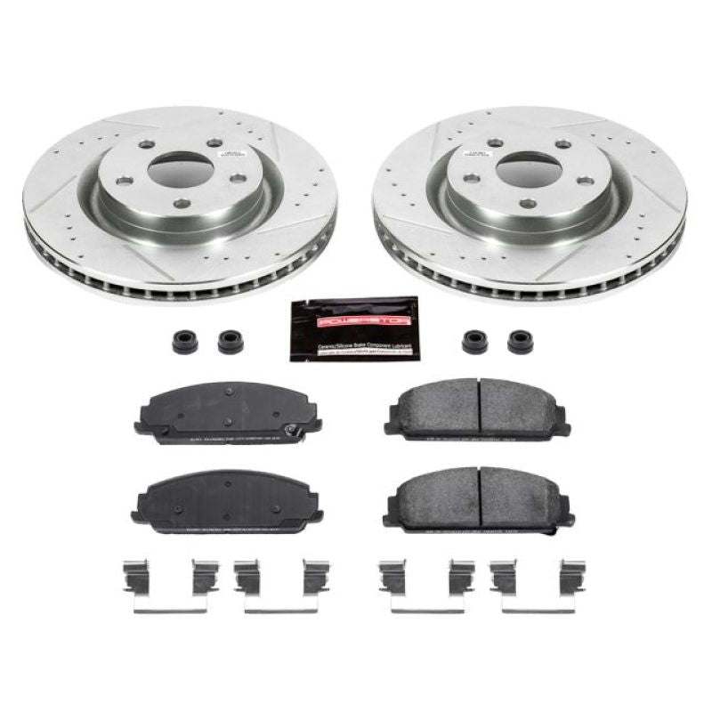 PowerStop PSB Z23 Evolution Kit Brakes, Rotors & Pads Brake Kits - Performance D&S main image