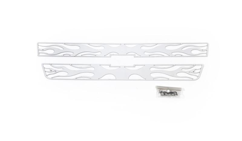 Putco 01-02 Chevrolet Silverado HD Flaming Inferno Stainless Steel Grille 89107 Main Image