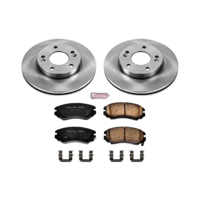 PowerStop PSB Autospecialty Kit Brakes, Rotors & Pads Brake Kits - OE main image