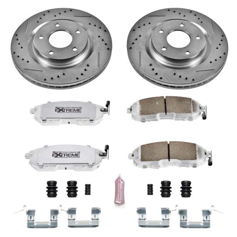 PowerStop PSB Z26 Street Warrior Kit Brakes, Rotors & Pads Brake Kits - Performance D&S main image