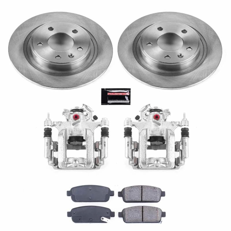 PowerStop PSB Autospecialty Kit w/Cals Brakes, Rotors & Pads Brake Kits - OE main image