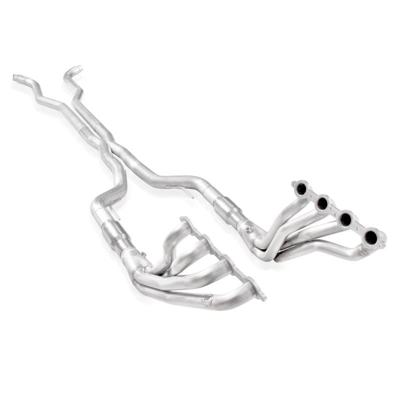 Stainless Works 2014-16 Chevy SS 6.2L Headers 1-7/8in Primaries 3in X-Pipe High-Flow Cats Factory SS14HCAT Main Image