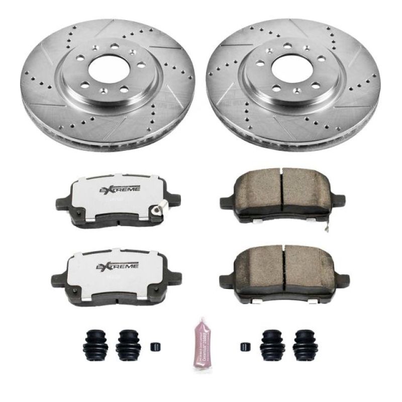 PowerStop PSB Z26 Street Warrior Kit Brakes, Rotors & Pads Brake Kits - Performance D&S main image